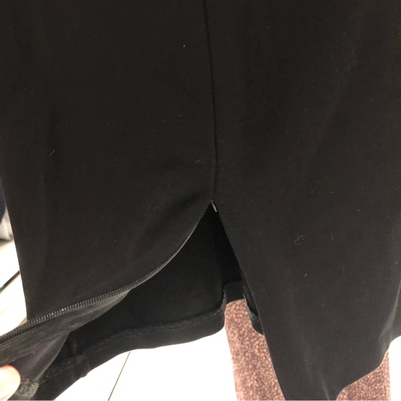 Black pencil skirt midi length - Picture 3 of 3